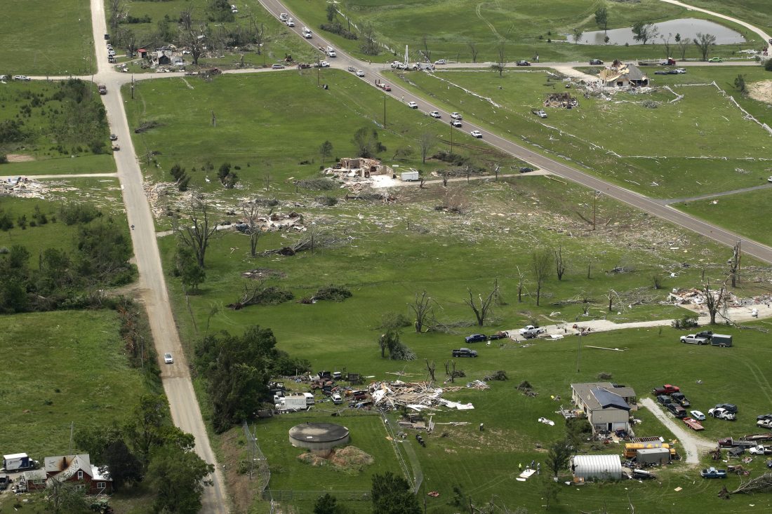 Basehor pitches in with tornado relief efforts in Linwood; donations